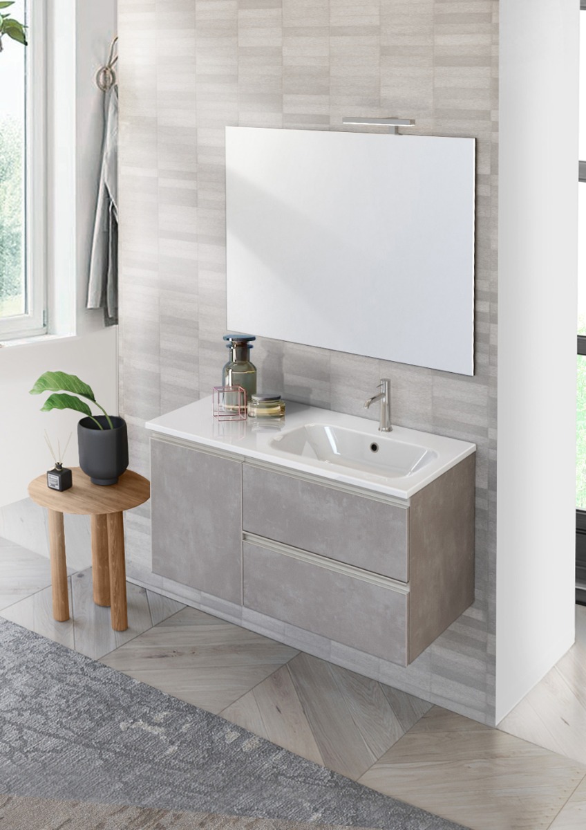 Mobile bagno Havasu 22 con 2 cassetti,1 anta 