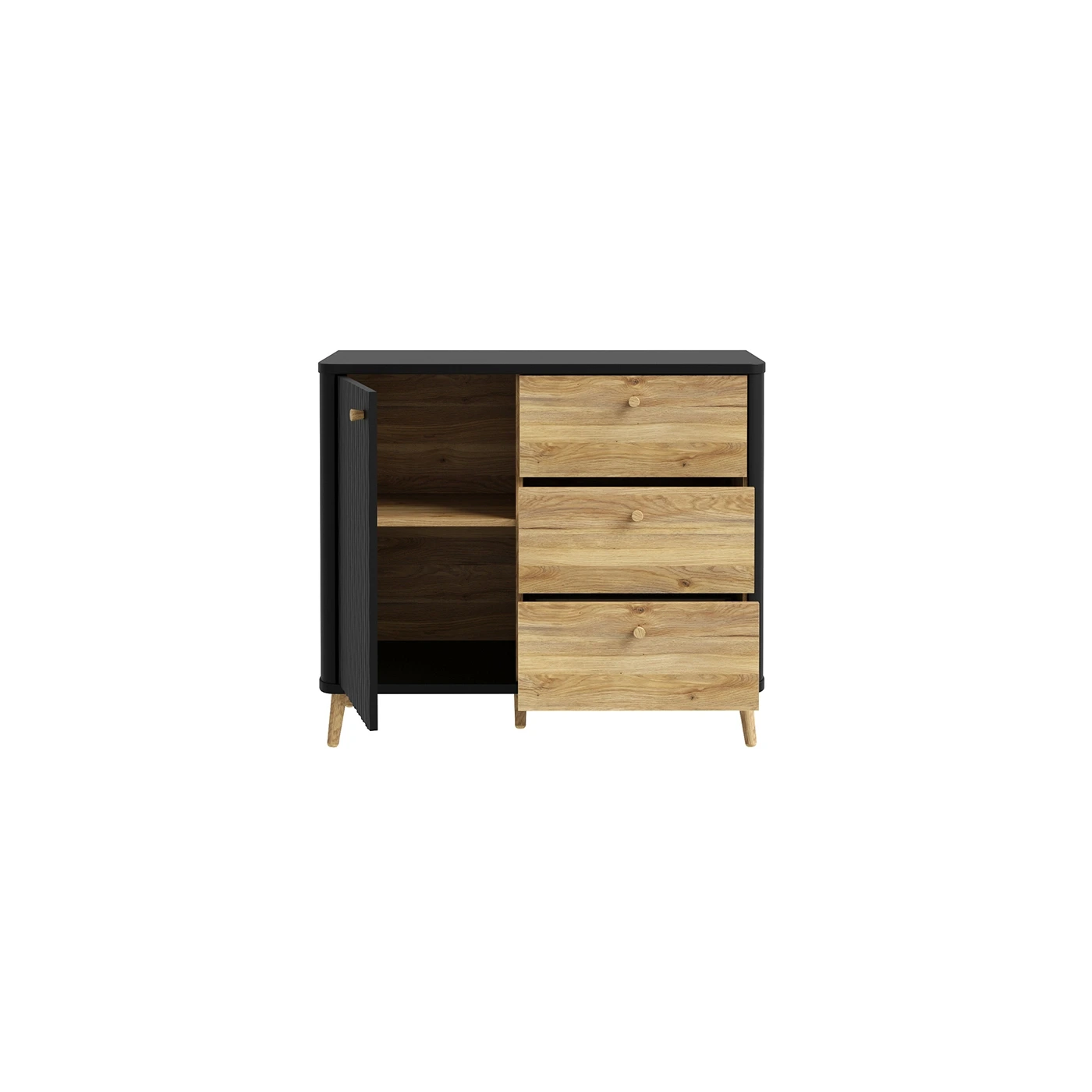 madia finitura rovere mauvella