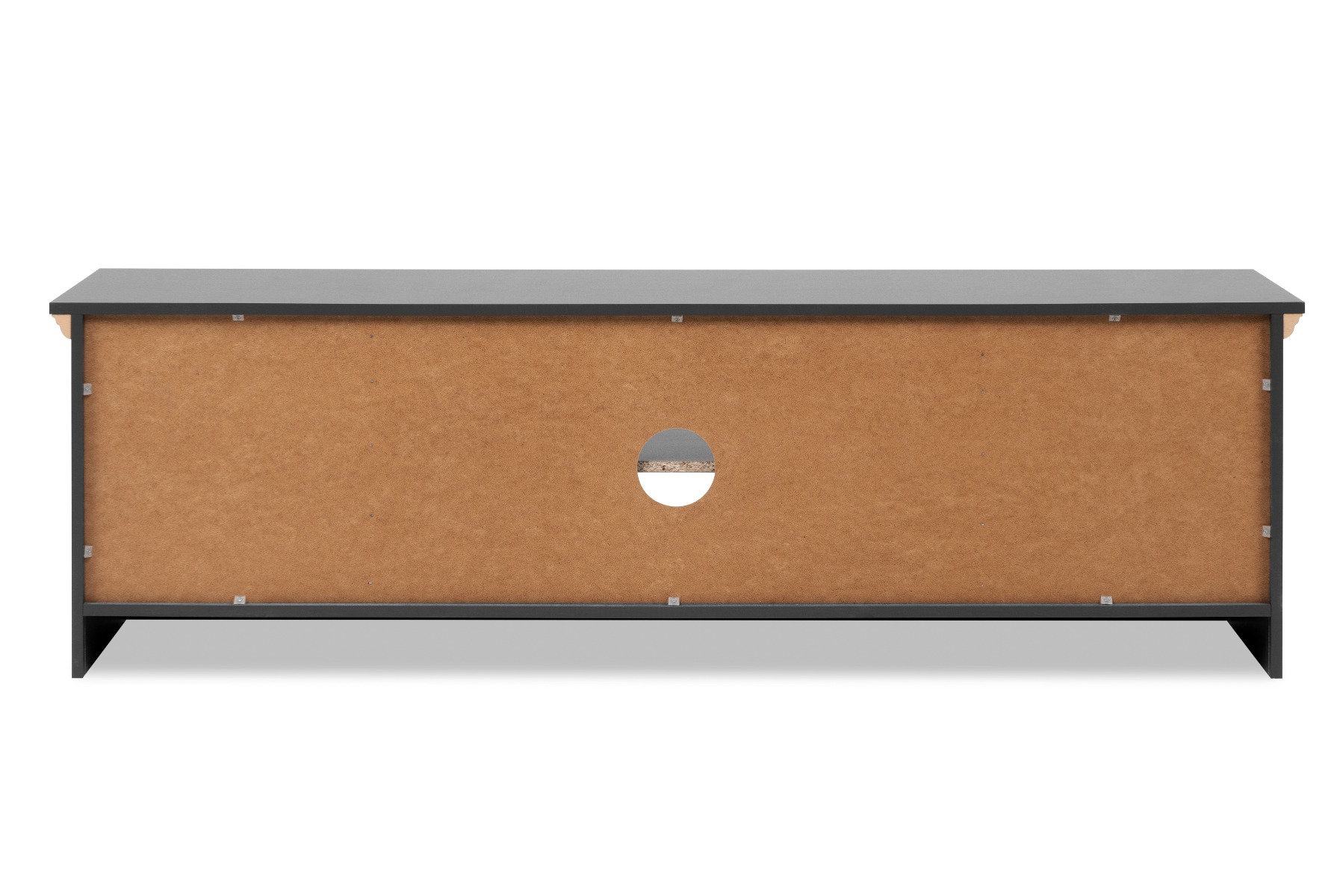 Mobile porta tv Grigio antracite, 2 ante ed un ripiano