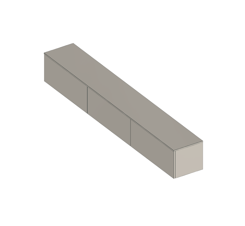 Base Tv Tomasella, 3 cestoni, finitura Madreperla