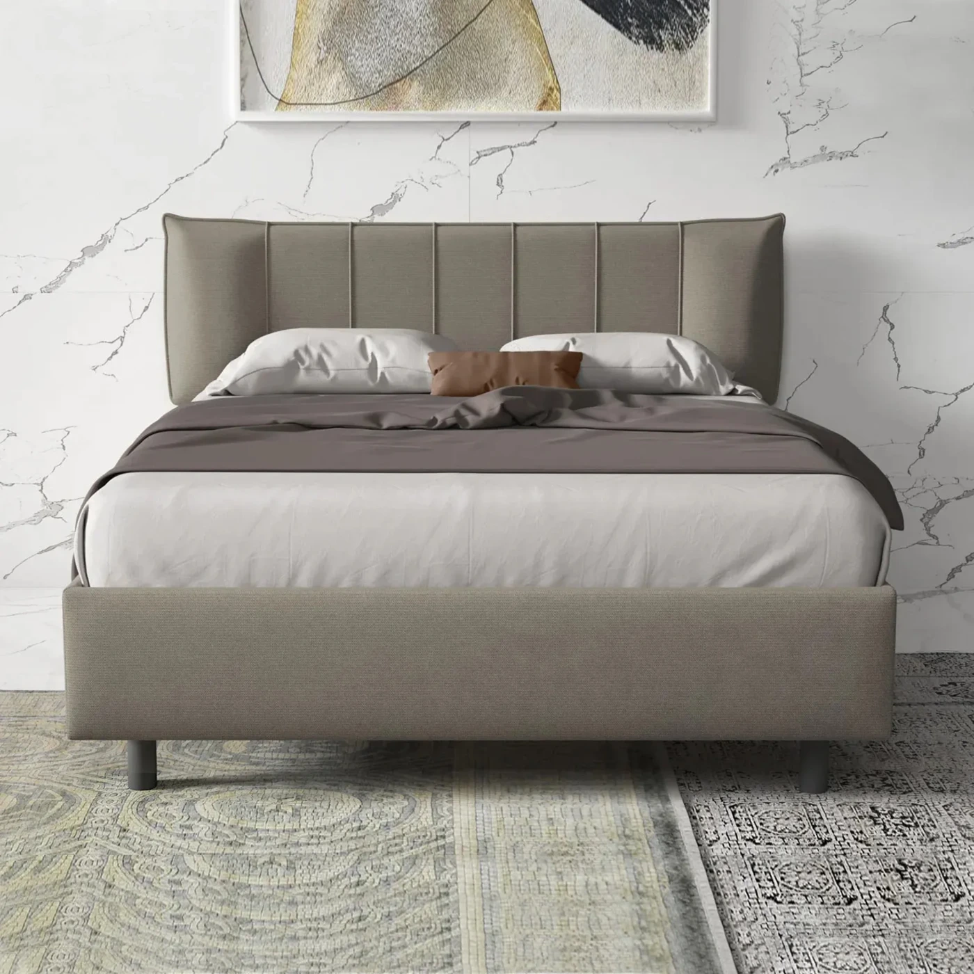 letto in offerta tortora