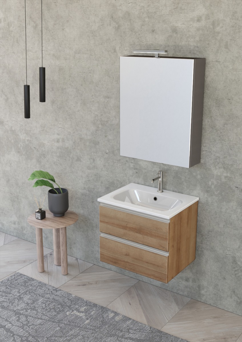 Mobiletto bagno Havasu 28, 2 cassetti