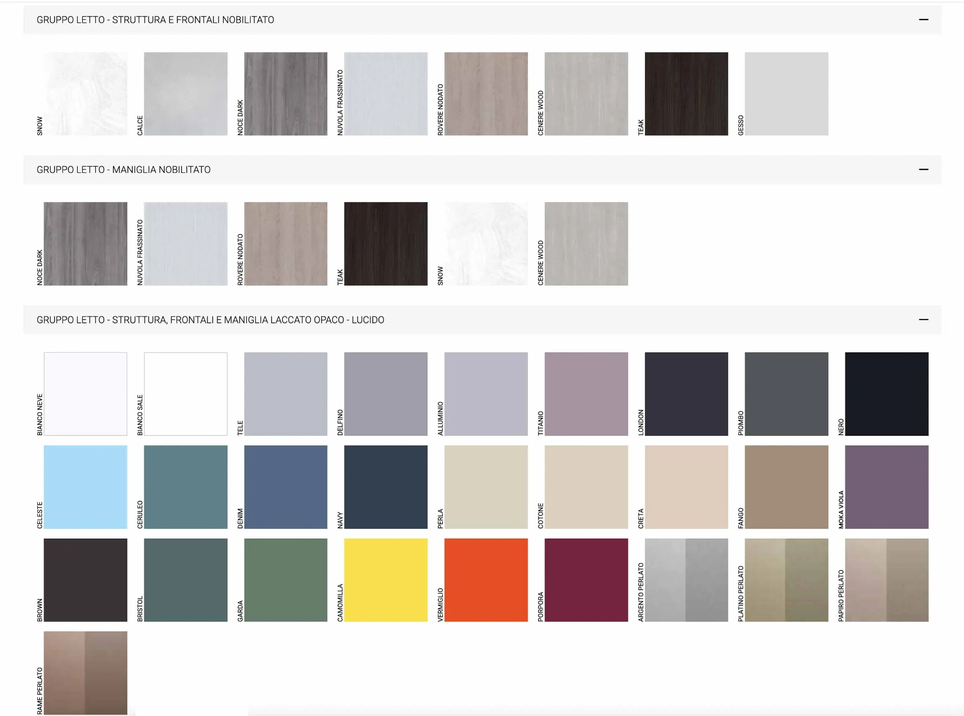 comò laccato arancione