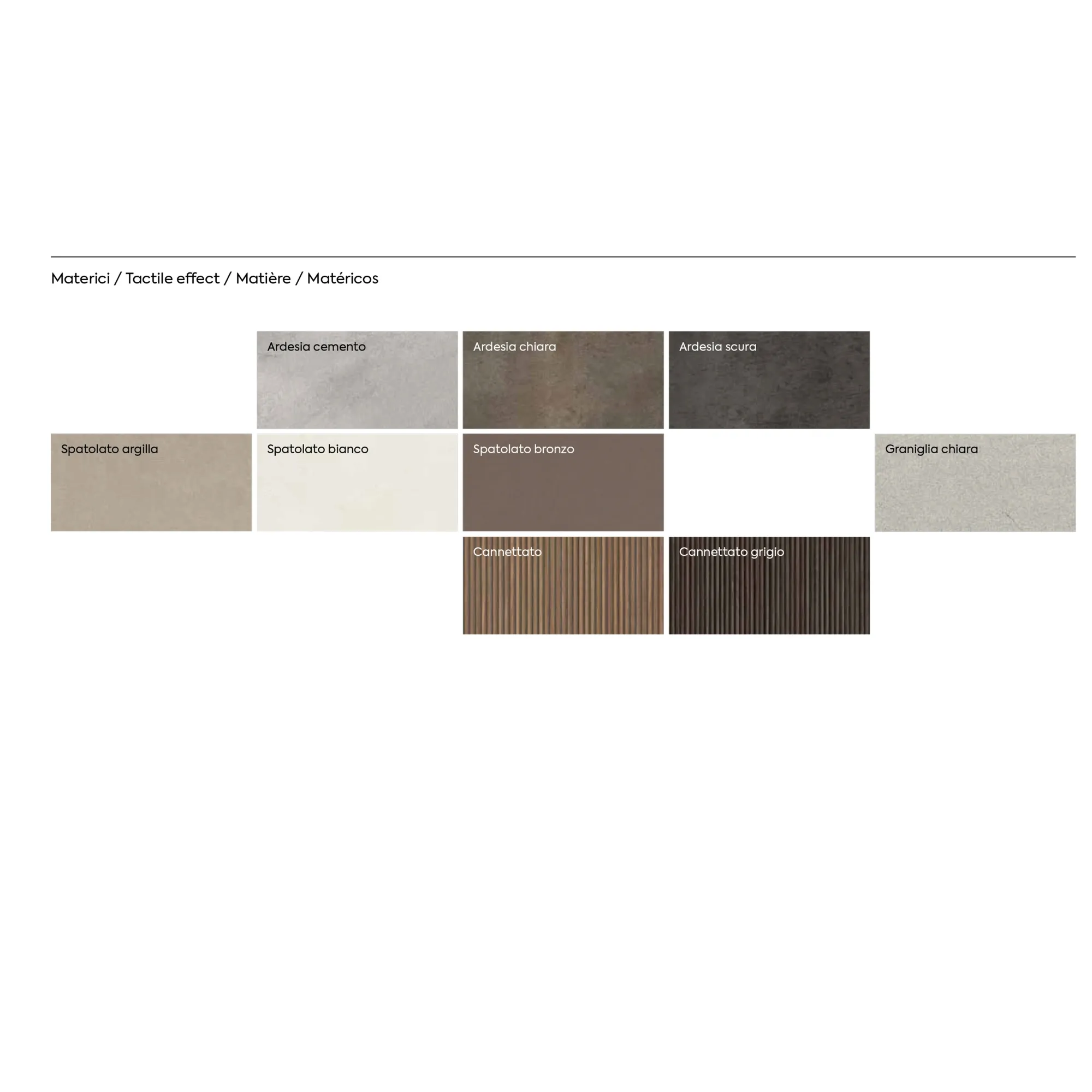 madia arancio e cannettato