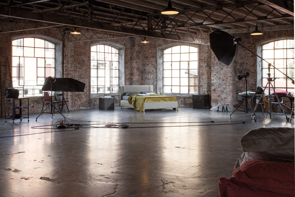 Letto matrimoniale contenitore Penelope, Made in Italy, disponibile in 70 finiture