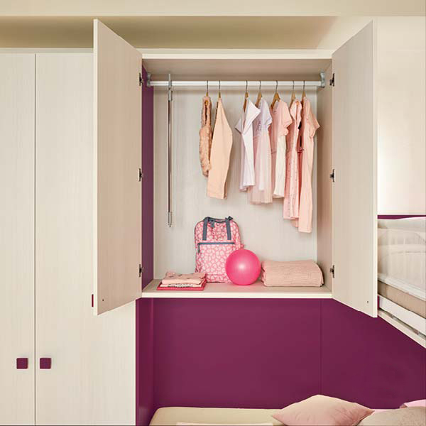 Cameretta con soppalco Moretti Compact KC510