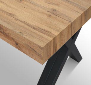 Tavolo in ceramica finitura Bianco