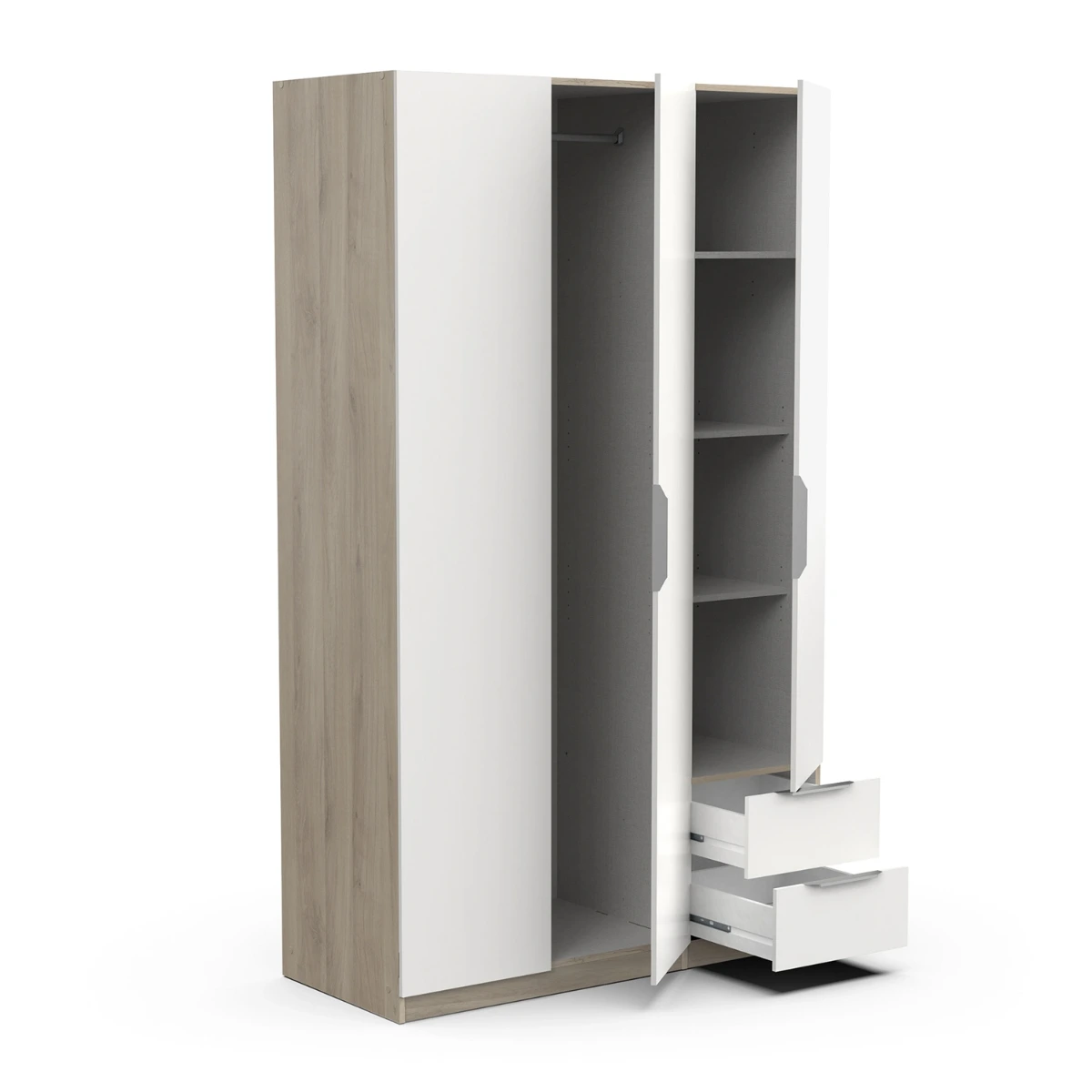 armadio con ripiani inclusi