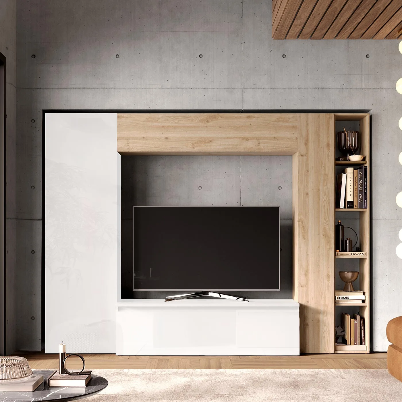 soggiorno bianco e cadiz