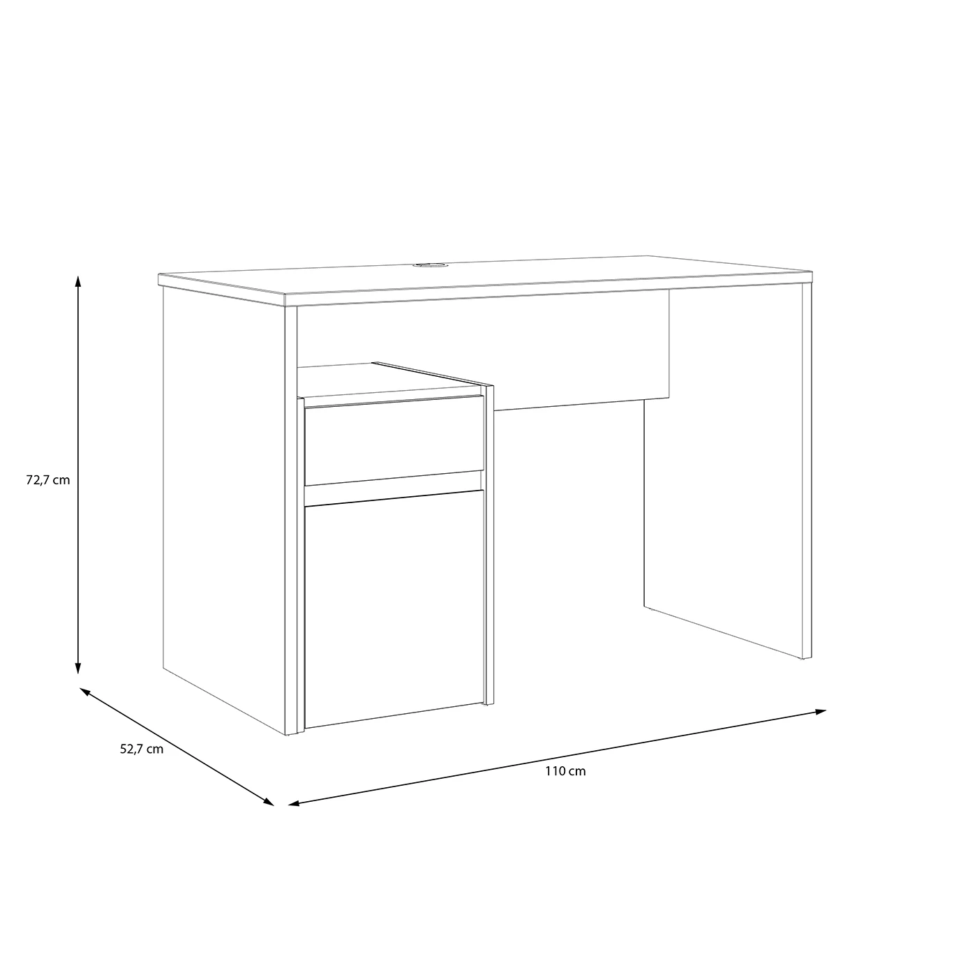 scrivania piccola scontata