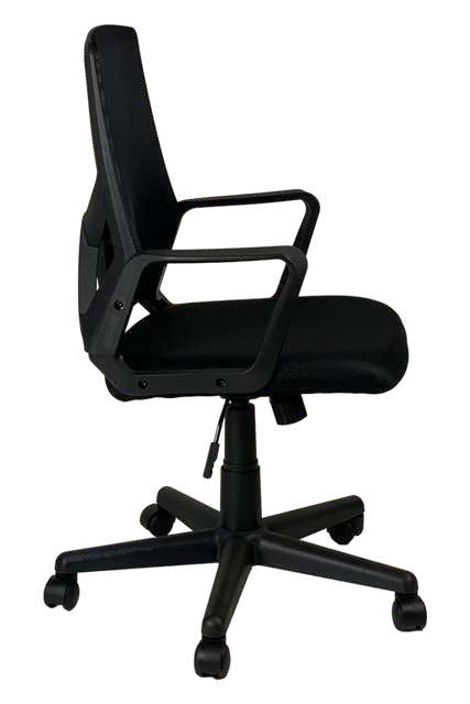 poltrona da ufficio nera