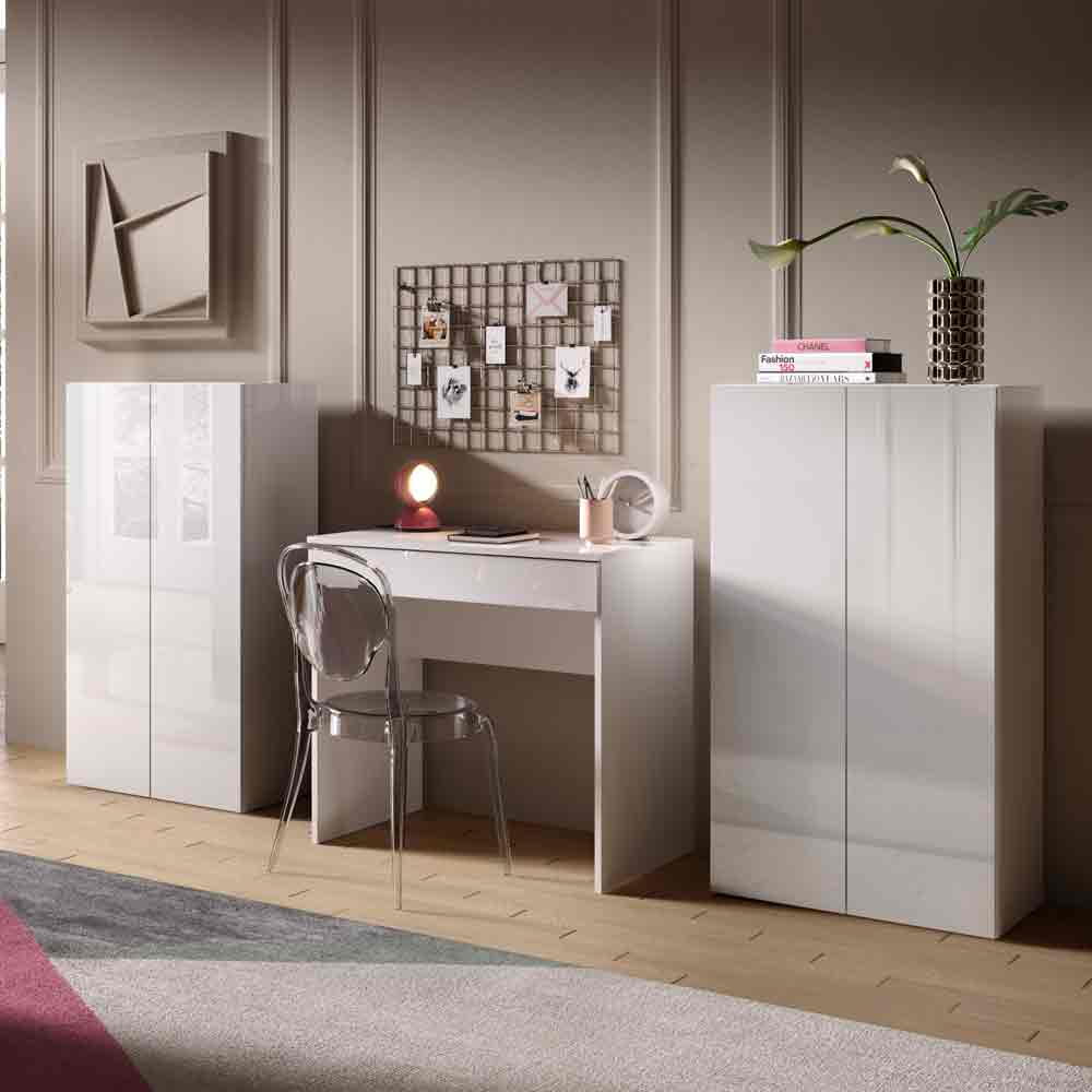 ufficio completo bianco