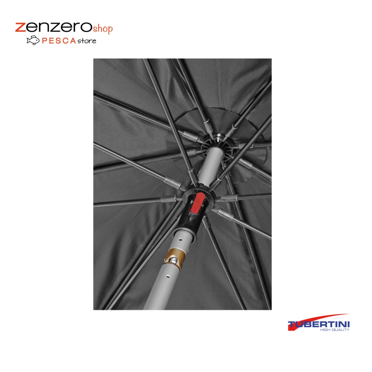 Tubertini Ombrellone R250 Cut Side in offerta 