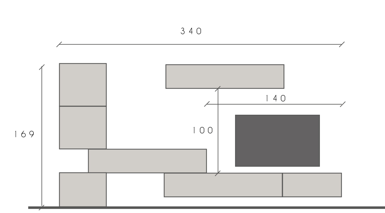parete cannettato e gesso