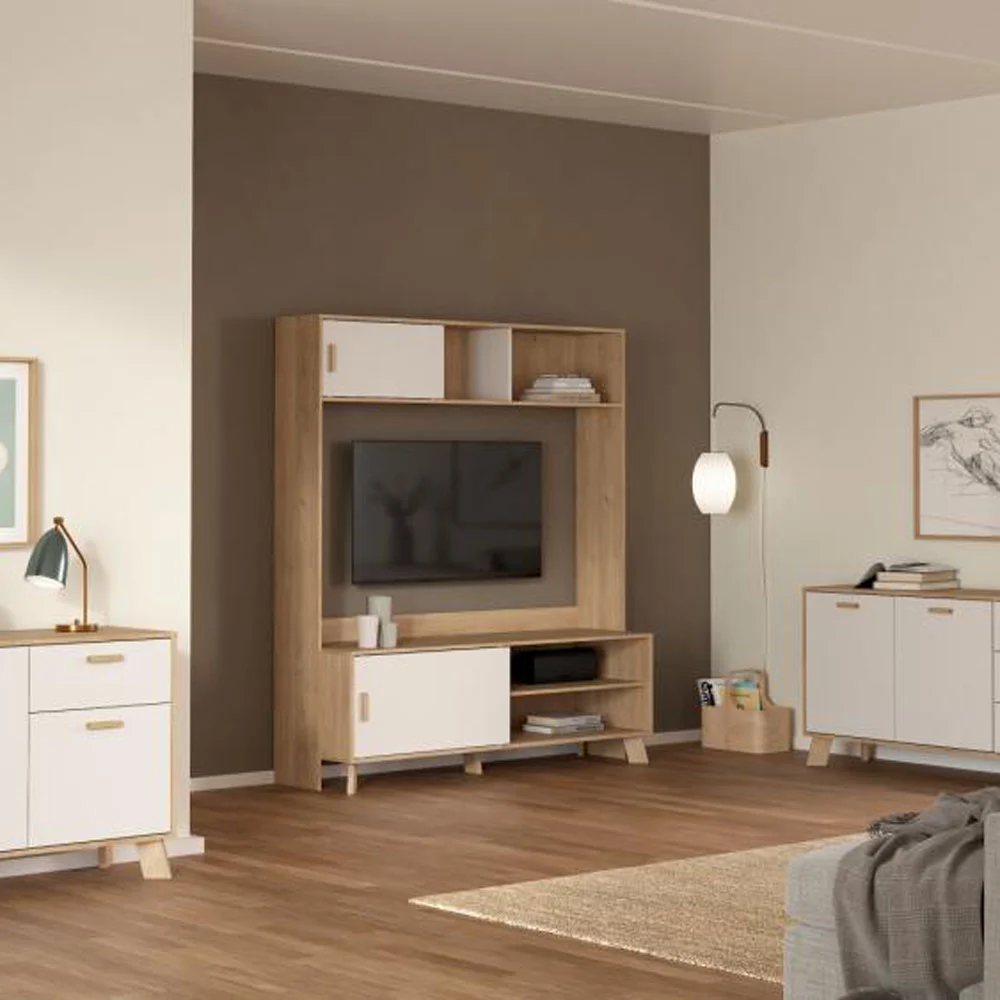 parete attrezzata unica 