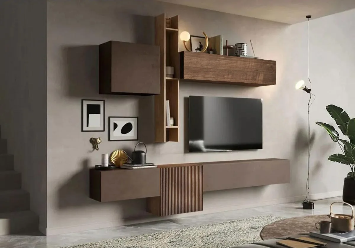 parete attrezzata cannette