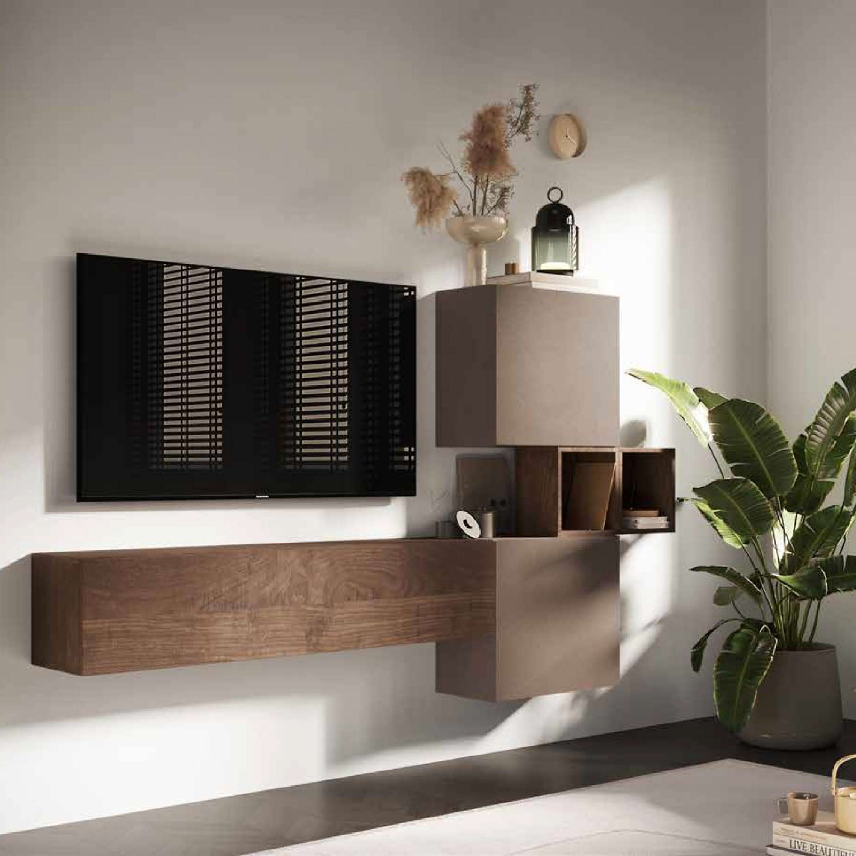 Parete attrezzata di design economica