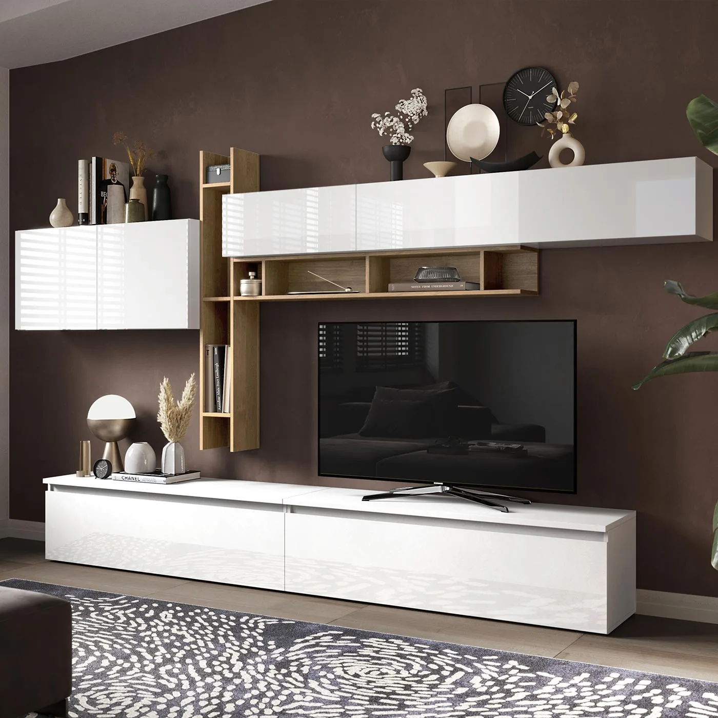 parete bianca scontata