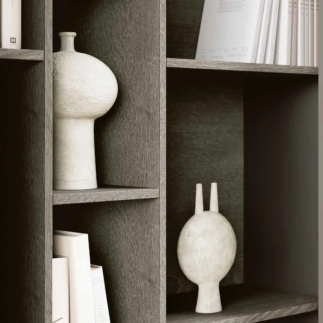 parete sospesa grigia scura