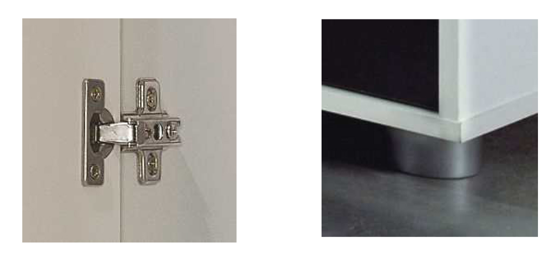 Soggiorno Zenzero, parete attrezzata moderna, con base tv, pensili e mensola, Bianco e Cemento