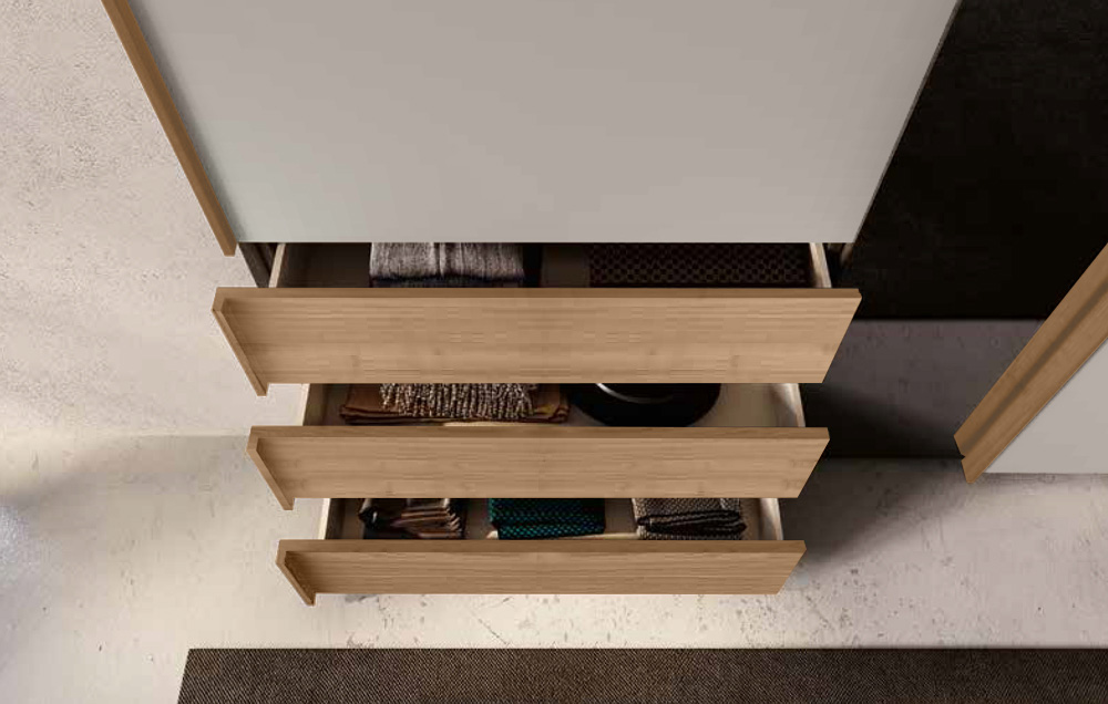 Armadio scorrevole moderno 2 ante con specchio