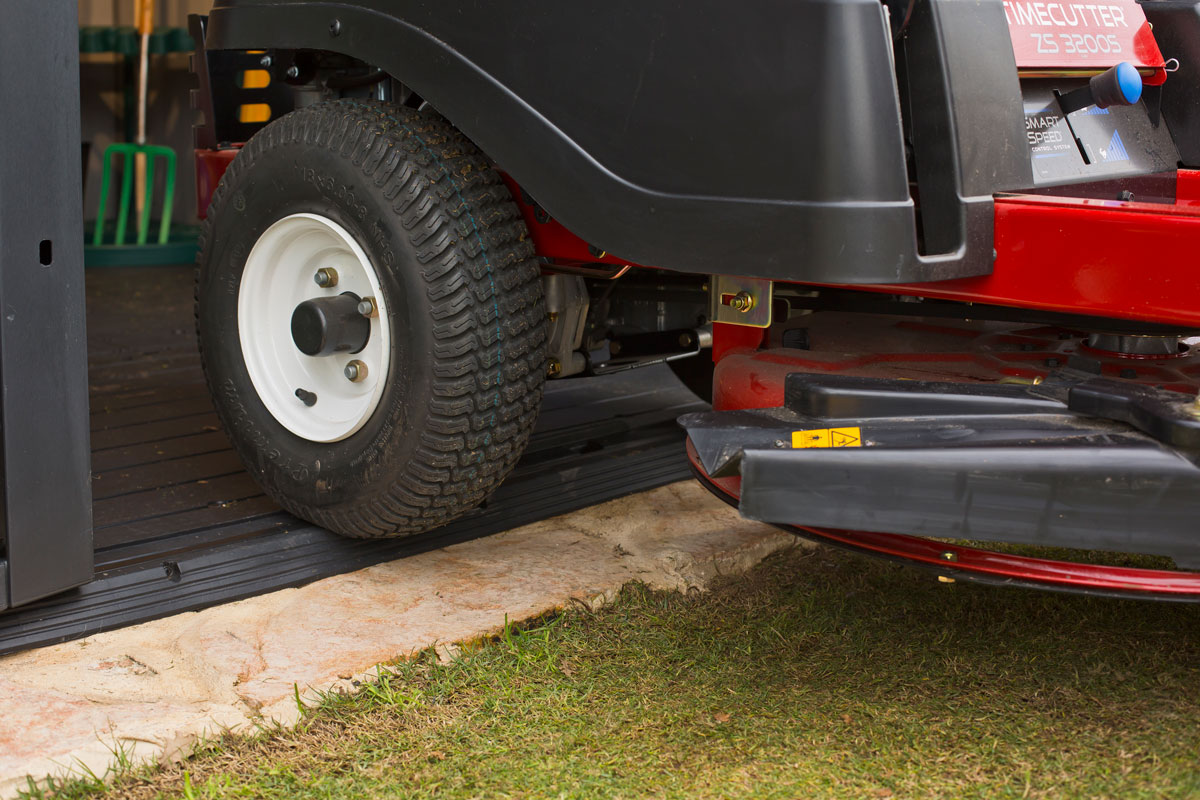 Casetta da esterno Fiorella con porta a due ante