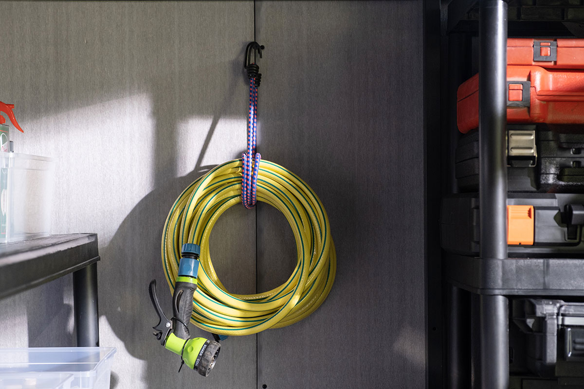 Casetta da esterno Fiorella con porta a due ante