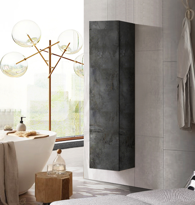 Colonna da bagno sospesa, Ossido