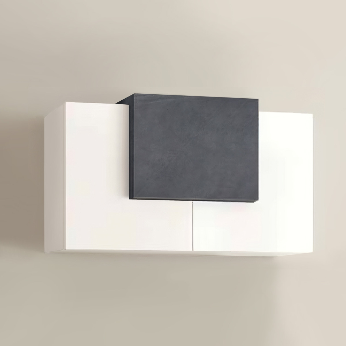 pensile bianco moderno sospeso