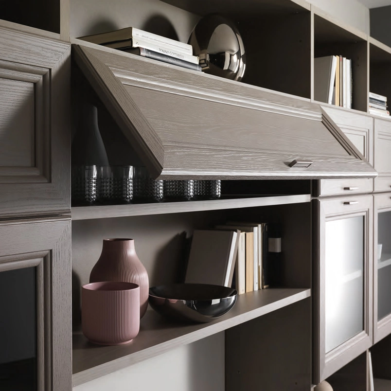 parete spazio tv contemporanea