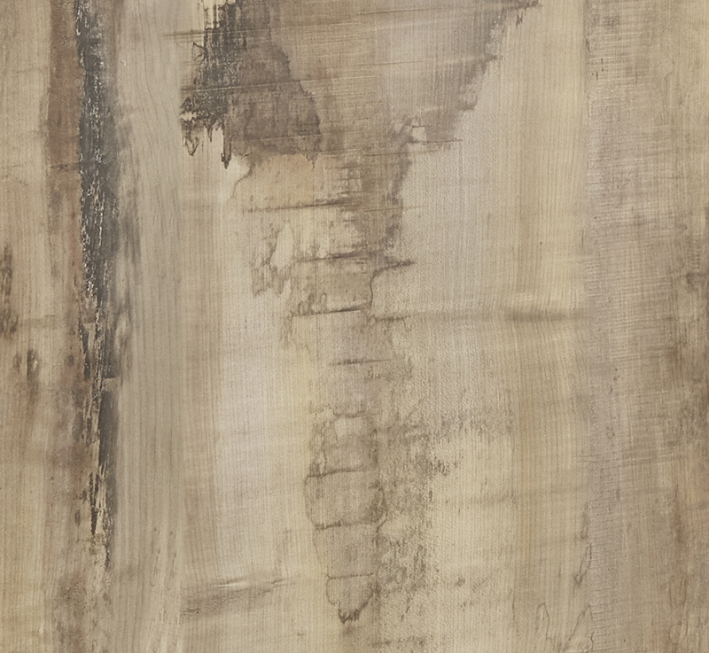 Madia moderna a 3 ante con un ripiano in finitura bianco laccato lucido e pero