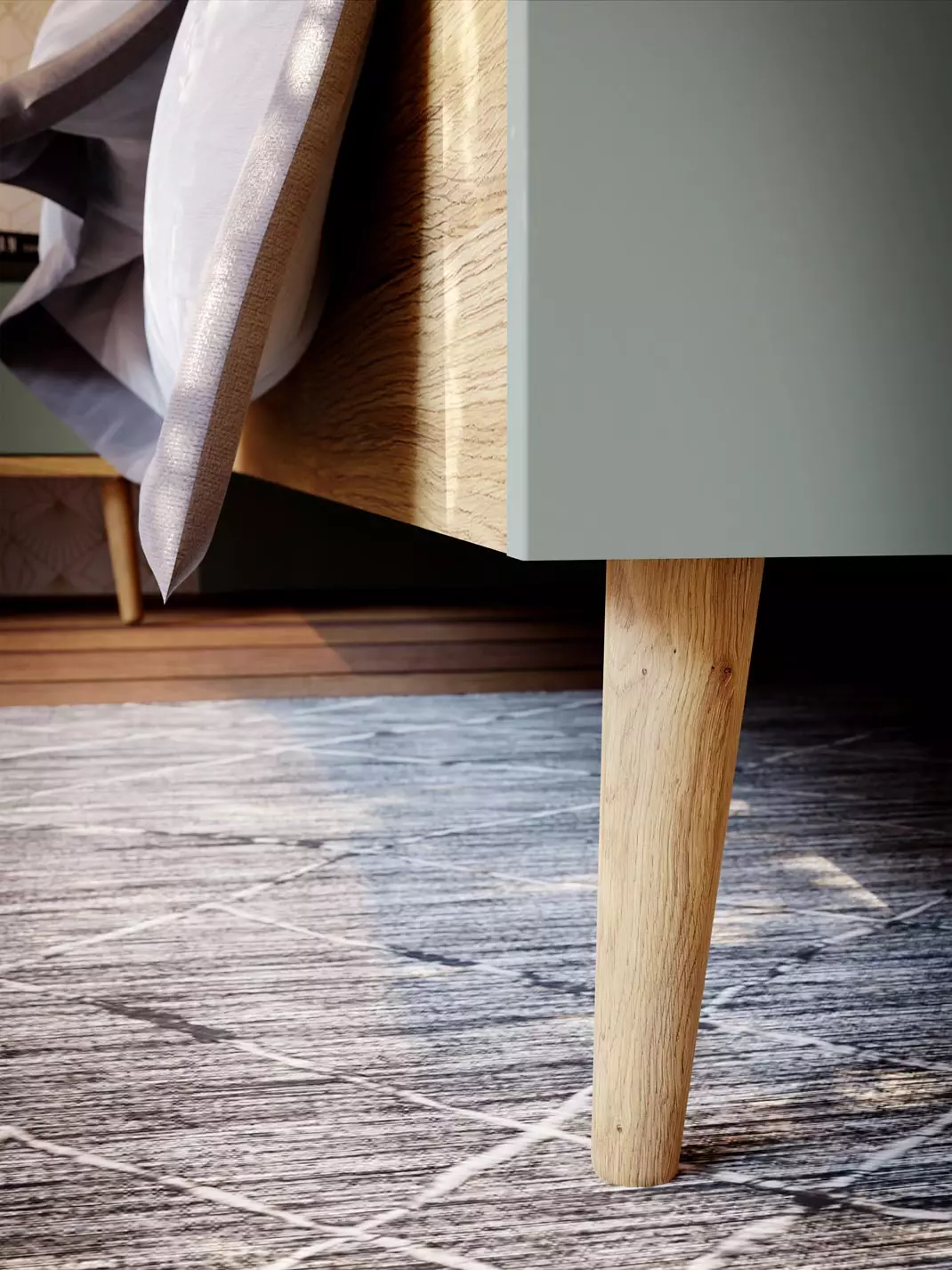 scrivania stile nordico