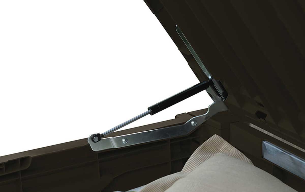 Baule porta oggetti per esterni, Mandorlo