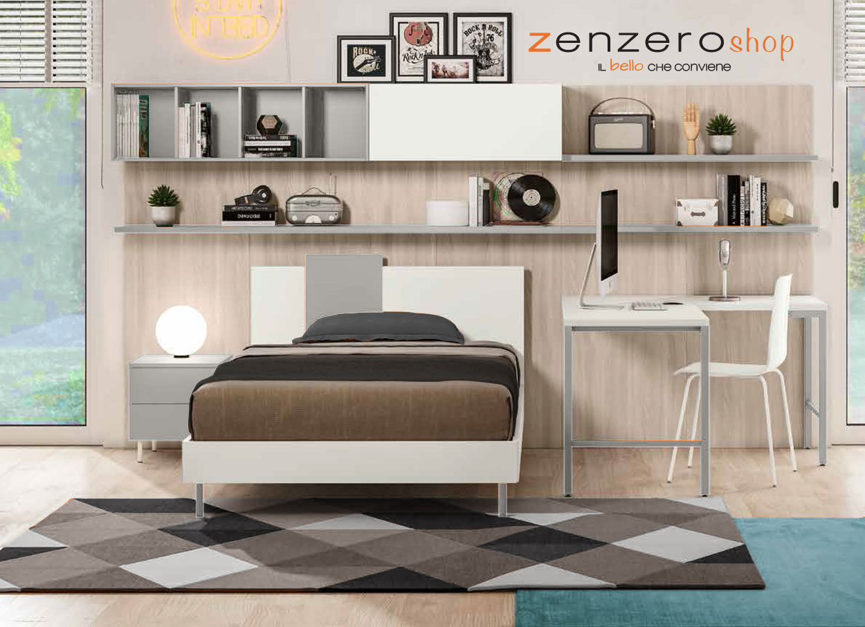 Letti da una piazza e mezza POP 02, bicolore