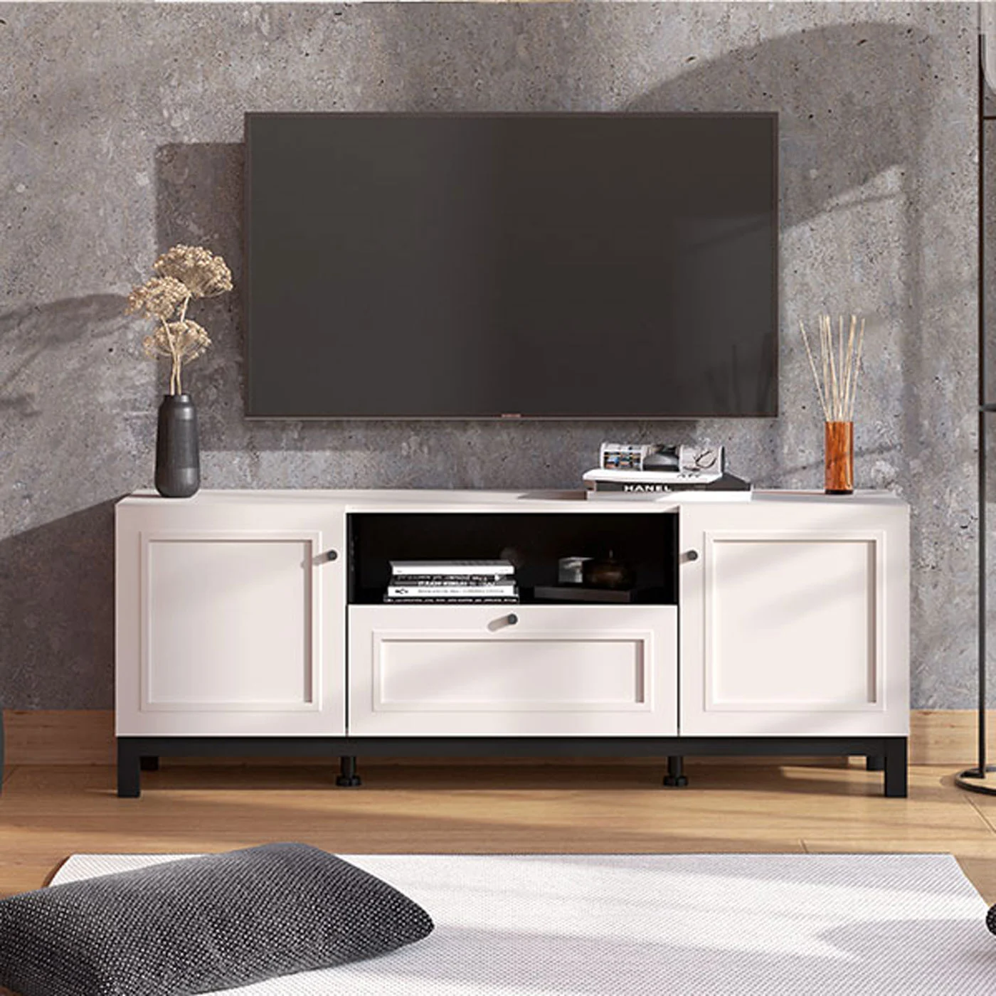 porta tv con vano a giorno 