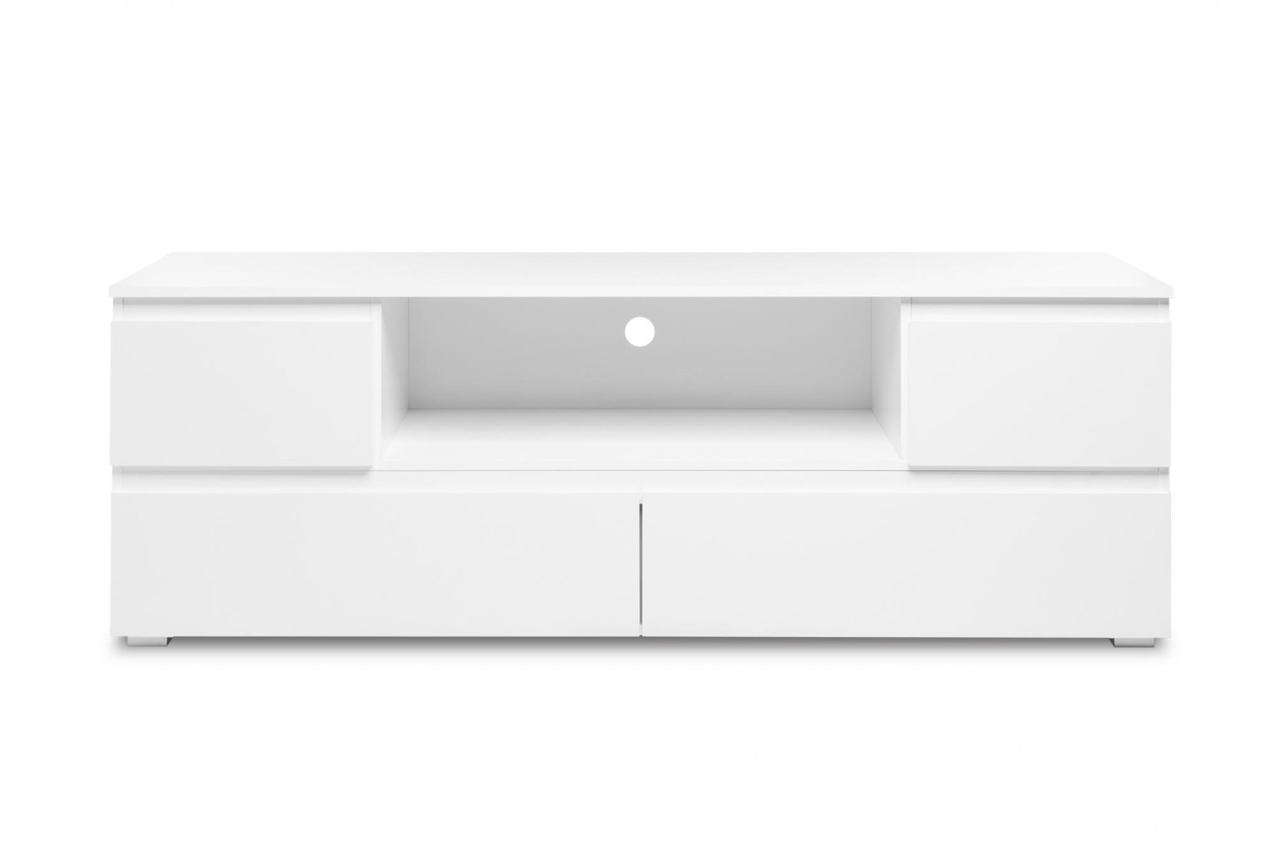 Moderno Porta TV L.160 cm finitura Bianco opaco