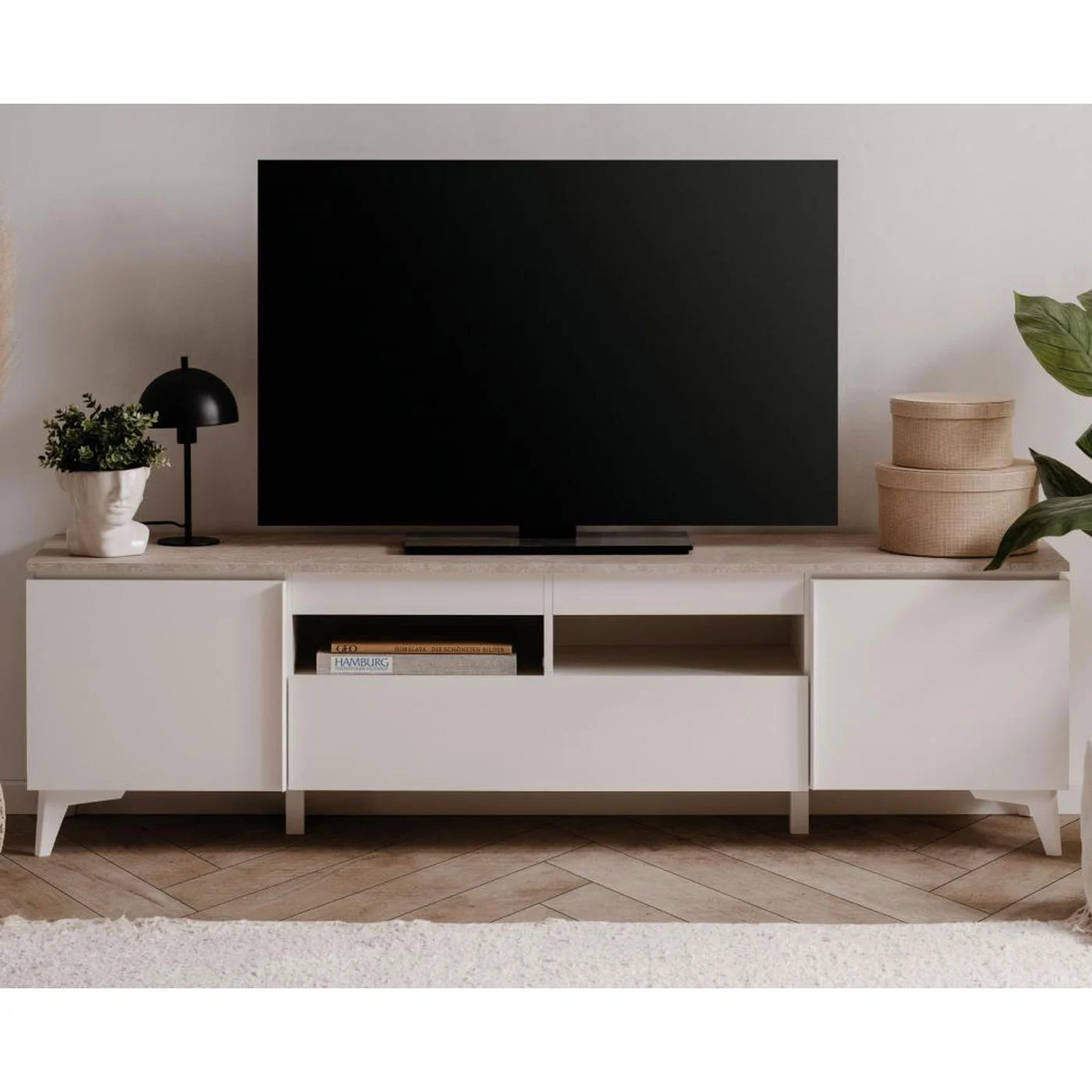 porta tv vano a giorno 