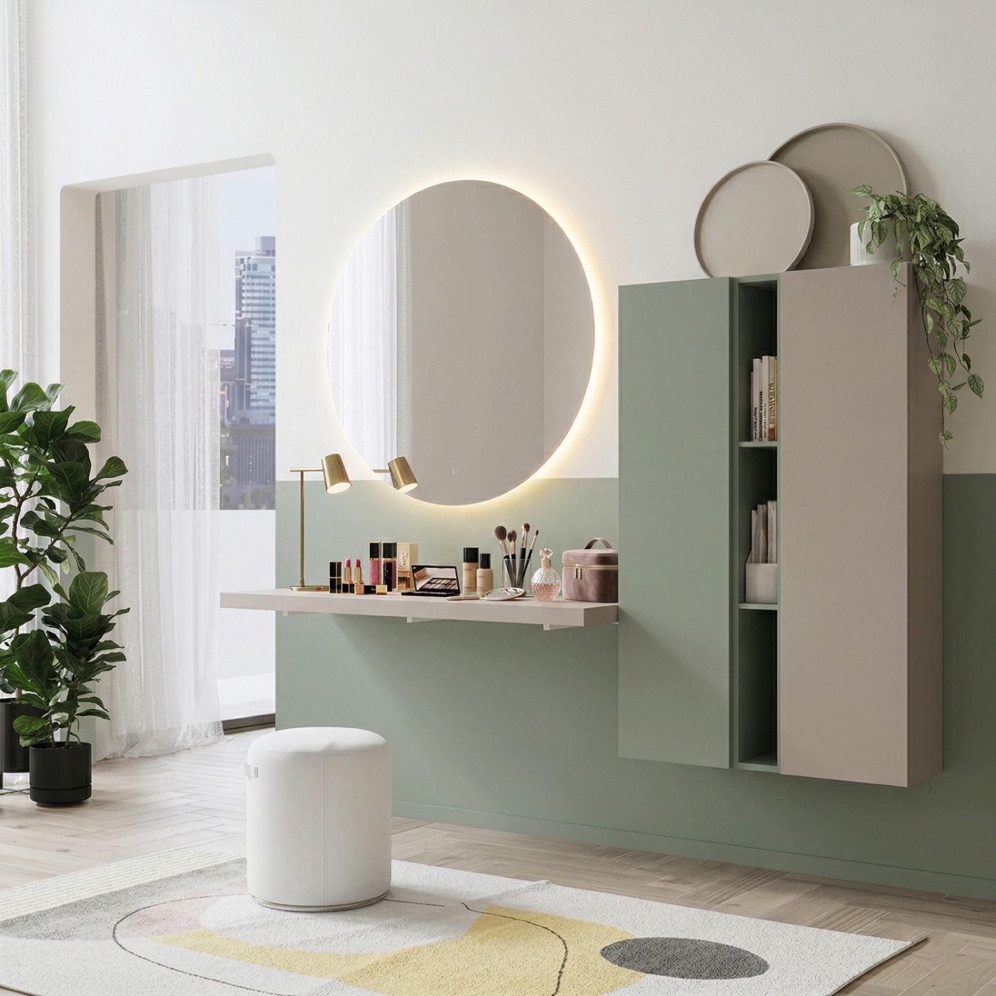 Zona trucco sospesa, Tortora e Salvia, L.236