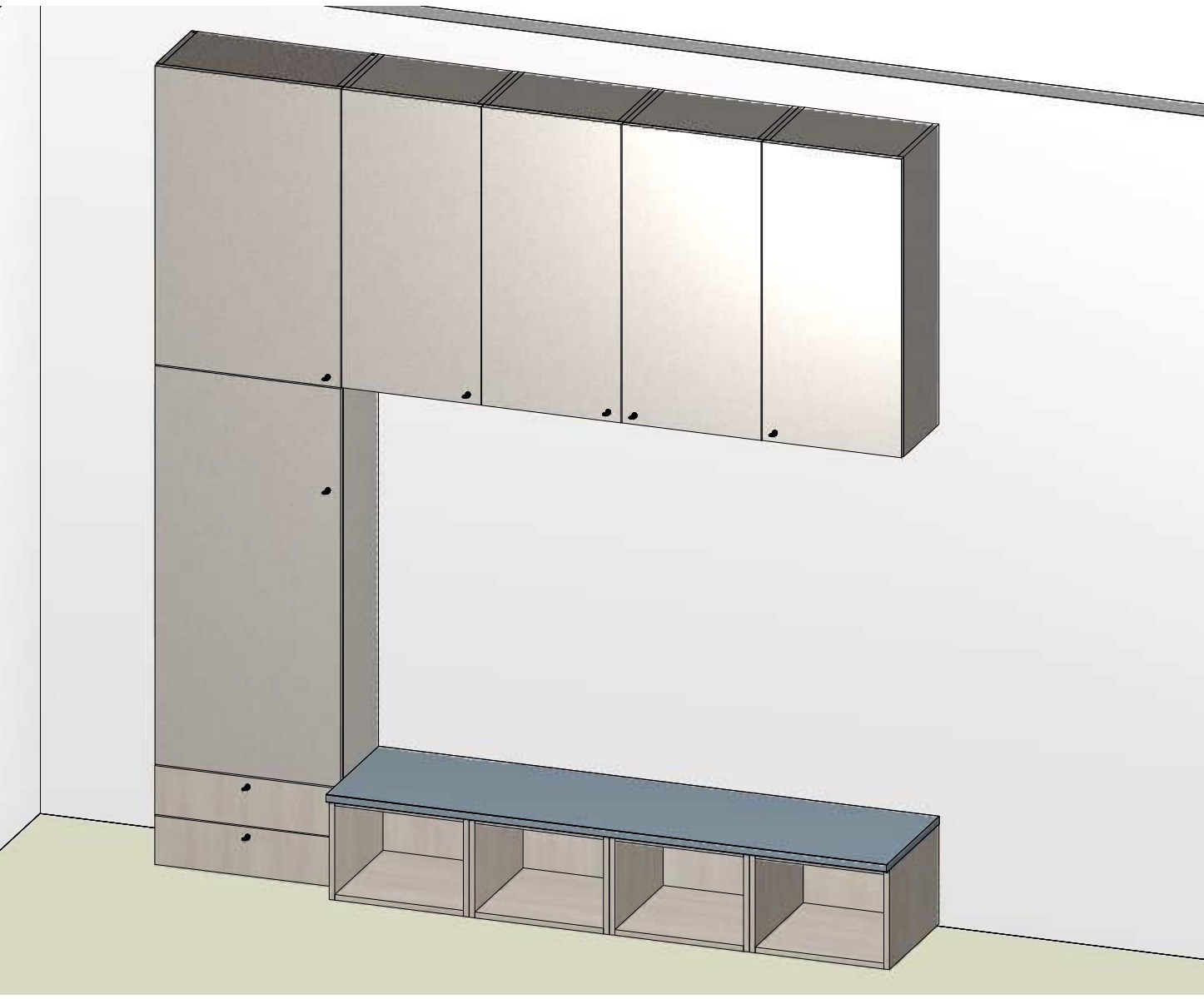 ingresso moderno salvaspazio