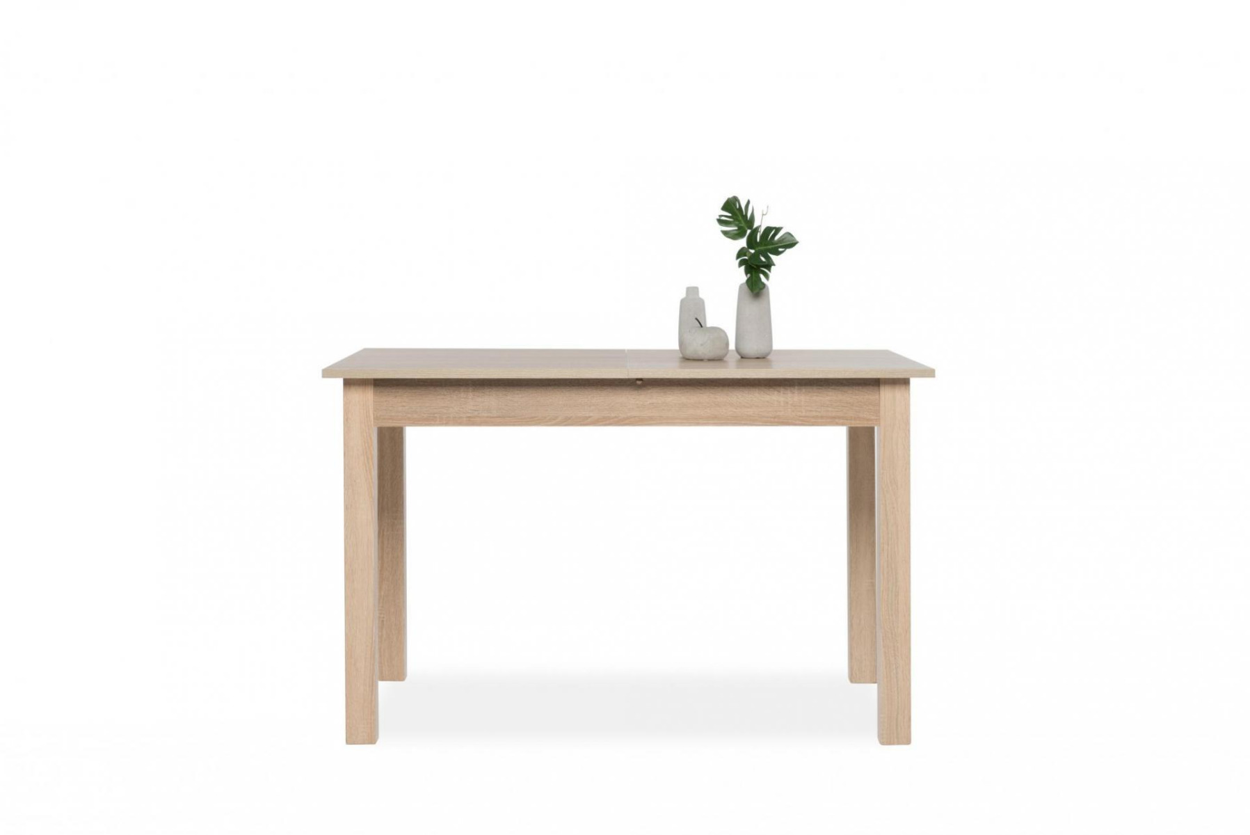 Tavolo di design allungabile L.120 in finitura Bianco opaco