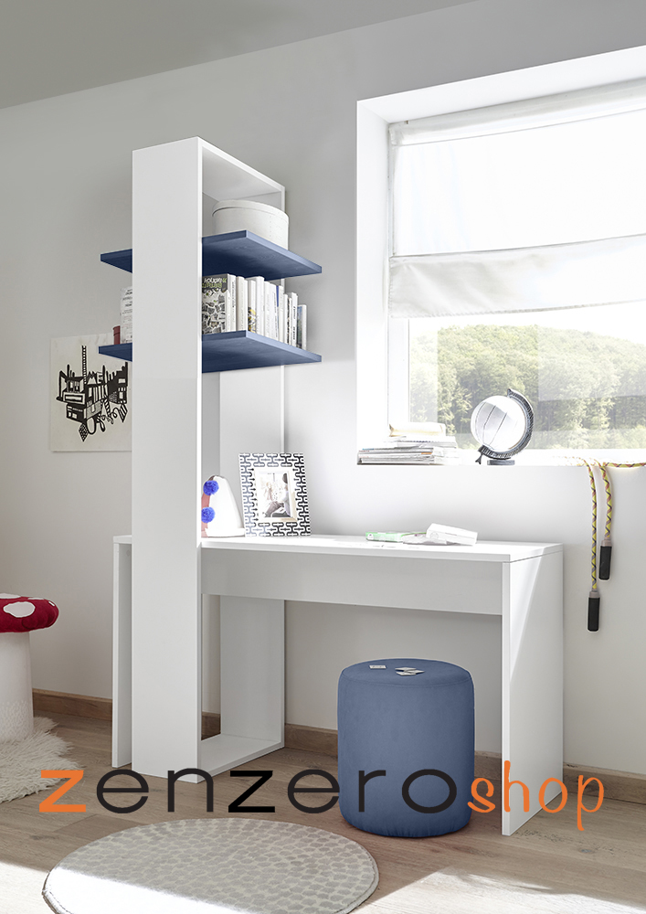 Libreria 2 o 3 mensole color Blu