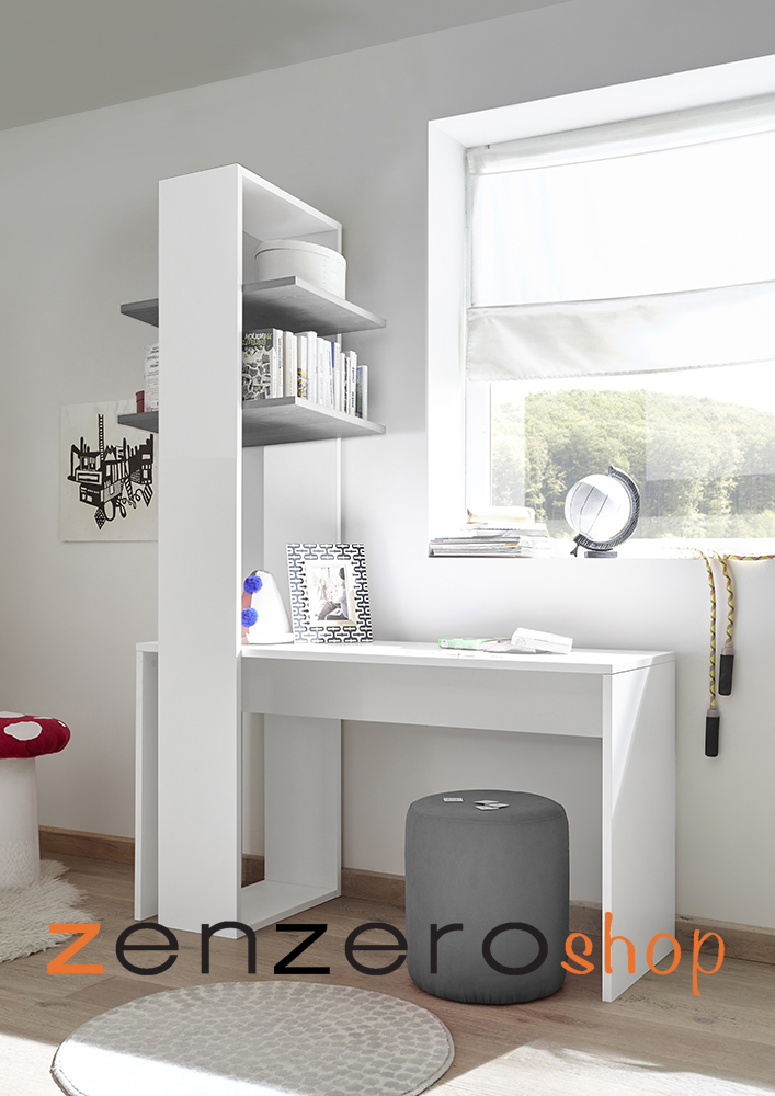 Libreria 2 o 3 mensole color Grigio