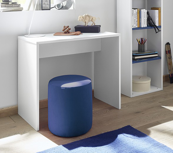 Scrivania bianco opaco L.90