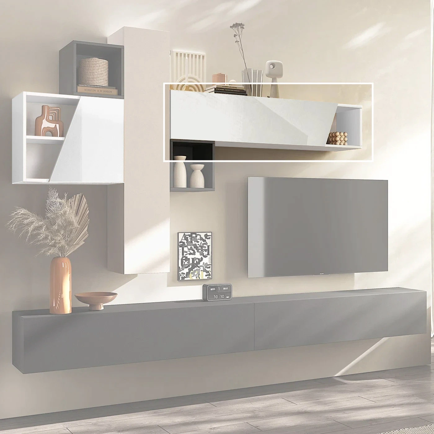 ribalta bianca anta obliqua