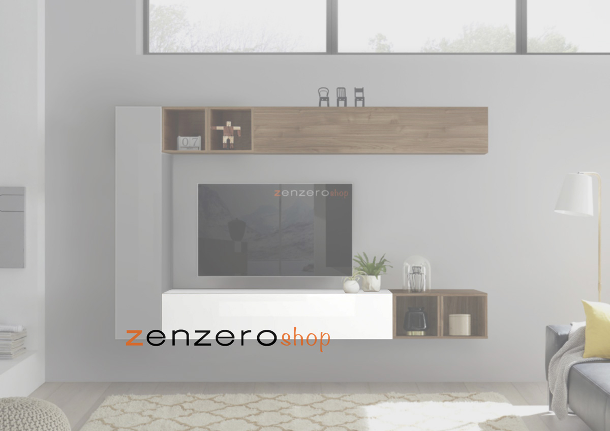 Ribalta, Vasistas di design, Bianco Lucido