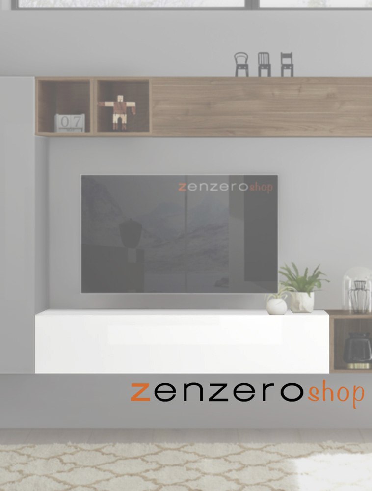 Ribalta, Vasistas di design, Bianco Lucido