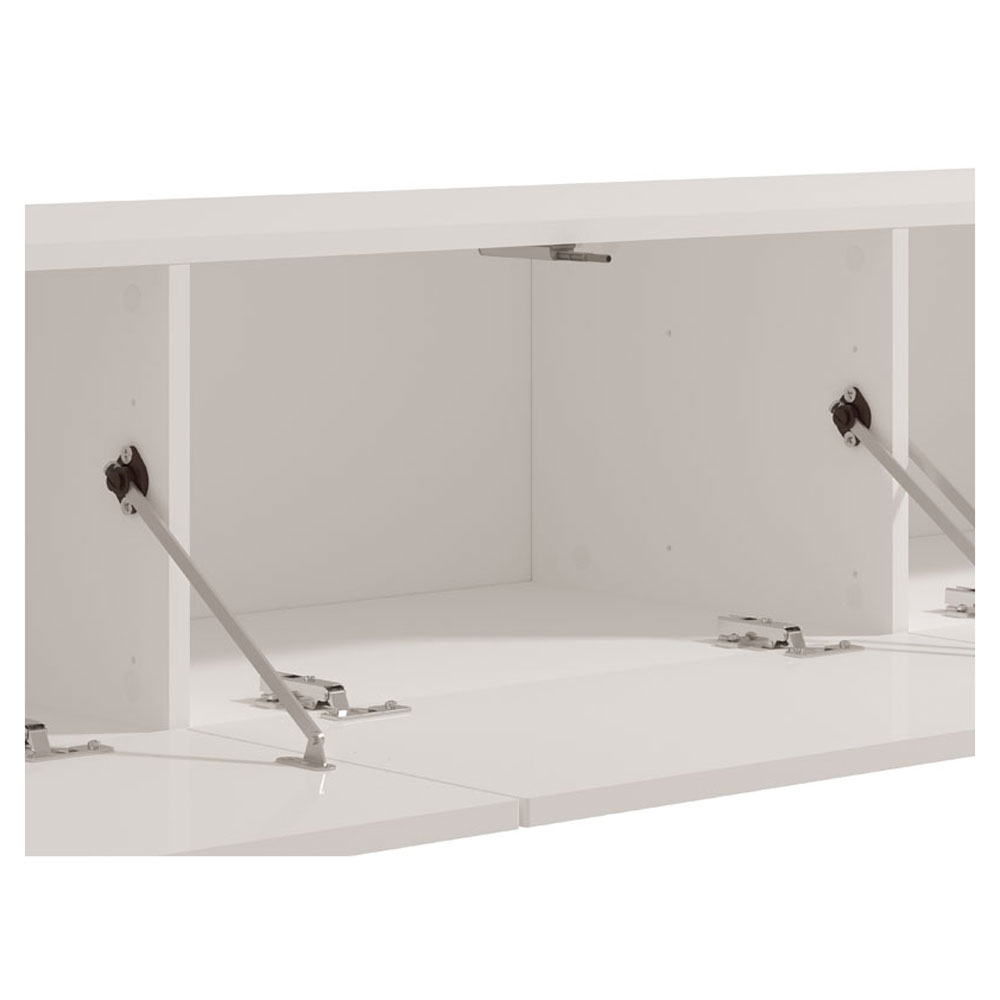 porta tv bianco opaco 