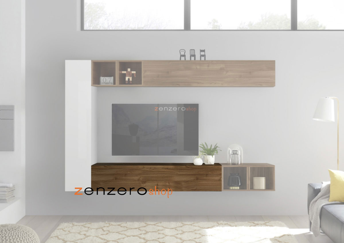 Ribalta, Vasistas di design, Noce Dark