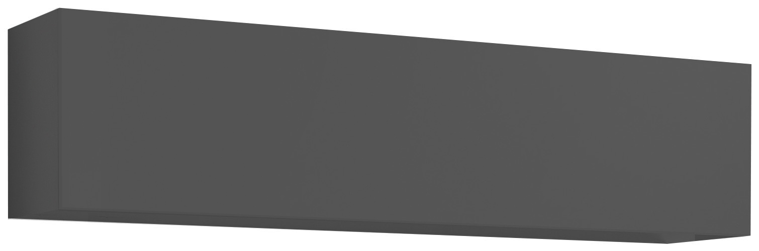 Pensile sospeso 100% Made in Italy, finitura Antracite 