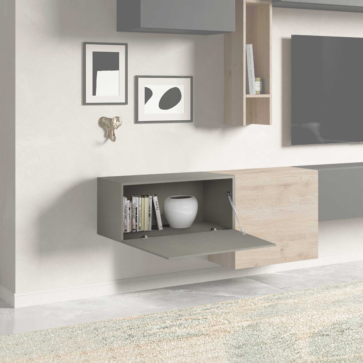 ribalta sospesa ardesia L.69